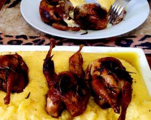 2013-10-22 - Quaglia con Pancetta, Salvia e Polenta 4